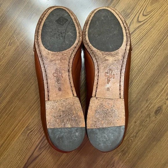 Cole Haan Leather Penny Loafers Brown Size 8AA - Picture 8 of 13